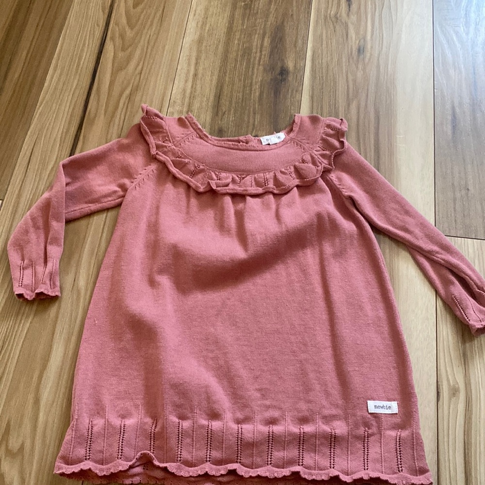 Knitted Toddler Dress